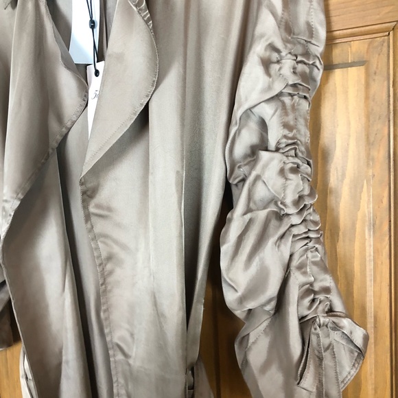 NWT CINQ A SEPT Aziza Longline Jacket - Picture 13 of 14